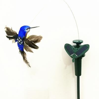 Solar Powered Dancing Fluttering Butterflies Flying Hummingbird Garden Plants Flowers Stake Yard Lawn Decor Yard Garden Decor W