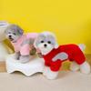 Dog Four-legged Velvet Jacket Autumn Winter Warm Coat