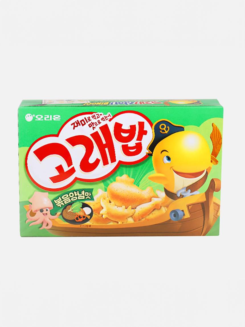 

Orion Whale Bob Stir-fried Seasoned Puffed Snack 160g 1ea