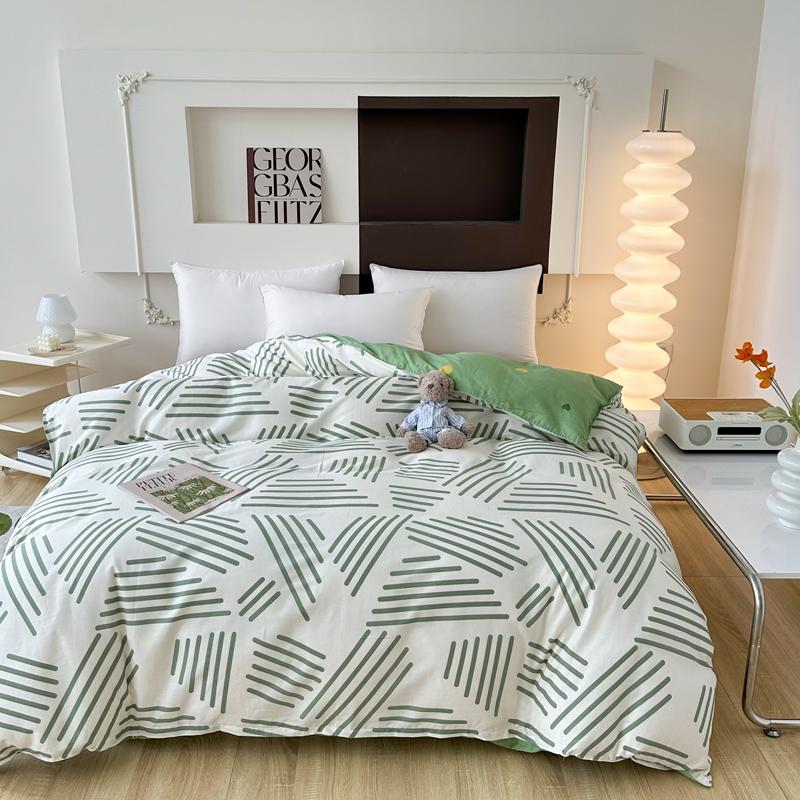 Cotton Printed Duvet Cover, Multi-color Duvet Cover, Soft Oversized Duvet Cover, Double Comfortable Single Duvet Cover