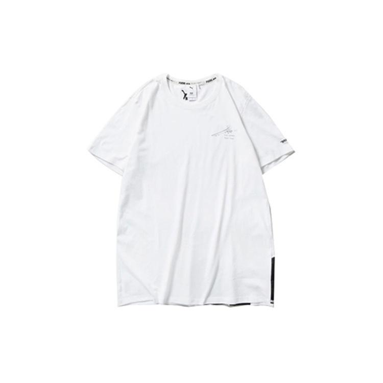 PUMA x TYAKASHA Crossover Short Sleeve Couple Style White Men s 595735-02 XL