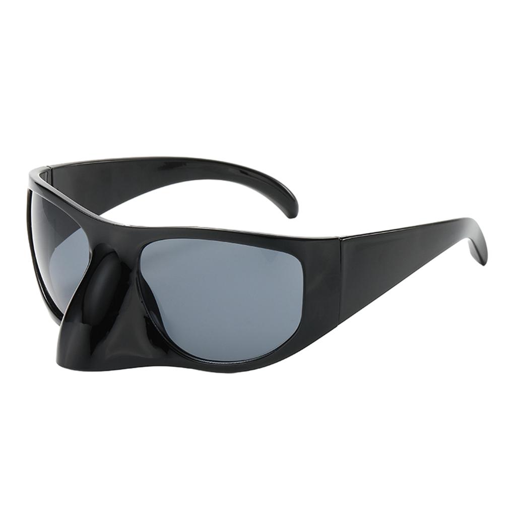Y2k Futuristic Sunglasses Adult Unisex Carnivals Nightclub Taking Photo Glasses Subculture Sunglasses Sunproof Supplies