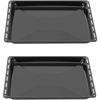 ICQN Enameled Oven Tray 42.2 X 37 X 3 Cm — Compatible Electrolux/AEG/IKEA/Zanussi