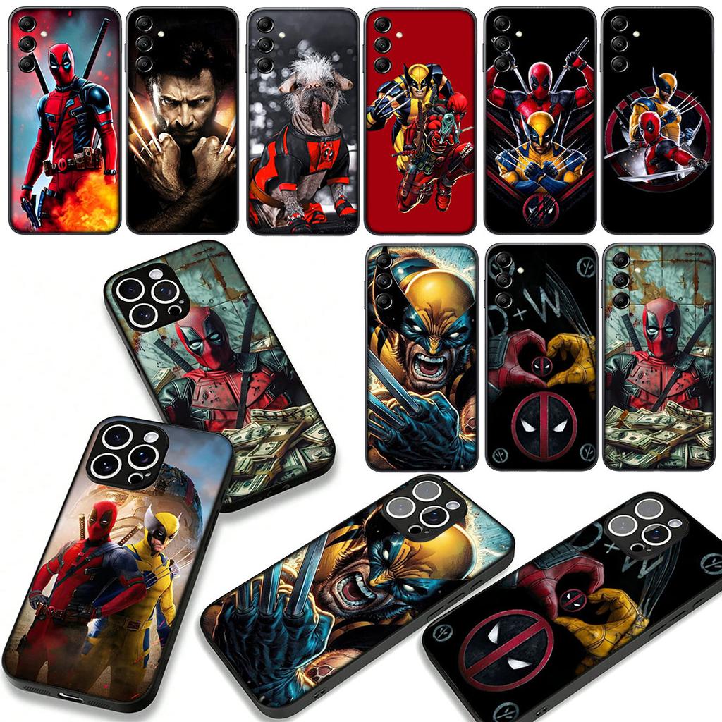 for Motorola Moto Edge 70 60 Fusion 40 NEO 20 Pro G Stylus G56 G96 G71 G73 G41 G42 G51 G52 Case Marvel Deadpool Comics Wolverine