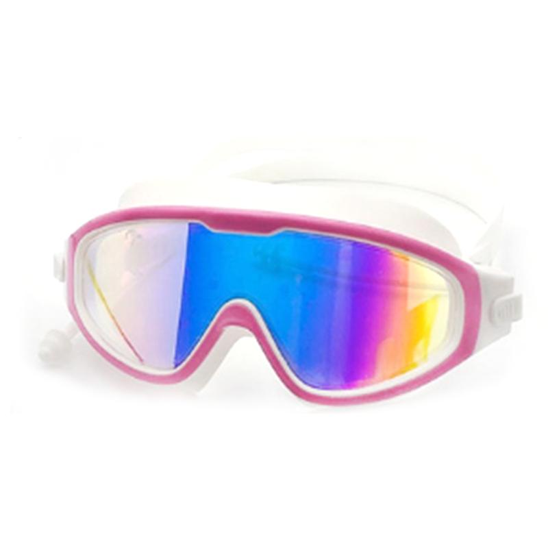 MAXJULI UV Swim Goggles Electroplating Anti Fog Adjustable for Men Women Waterproof Swimming Diving 2002