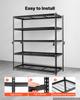 VEVOR Storage Shelves, 5-Tier 1361 kg Garage Shelving 153 x 61.2 x 181.3 cm, for Garage, Basement, Warehouse, Workshop