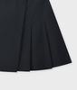 Pallet Half Pleated Wrap Skirt Striped Navy
