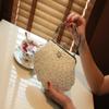Borsa con perle di conchiglia da celebrità borsa da sposa borsa da sera borsa a tracolla obliqua borsa da banchetto pochette borsa da sera