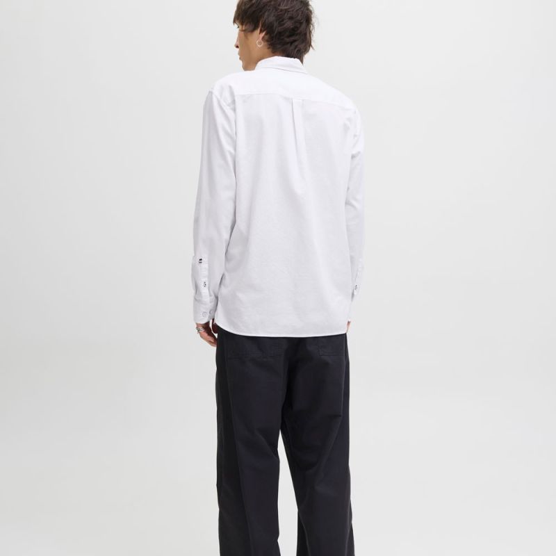 Chemise blanche oxford regular fit Homme JACK & JONES