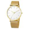 Geneva Ultra-Thin Men's Minimalist Mesh Band Watch