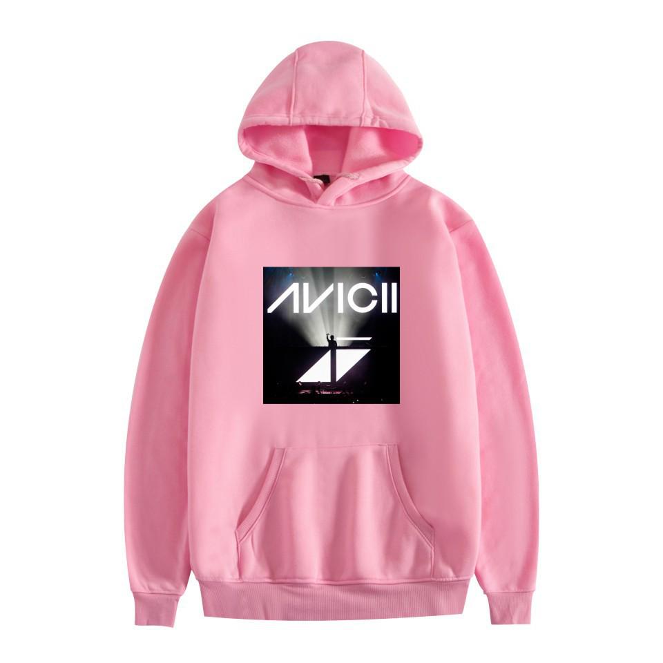 

Swedish DJ Avicii Inspired Men s Versatile Round Neck Hoodie Sweatshirt XXS