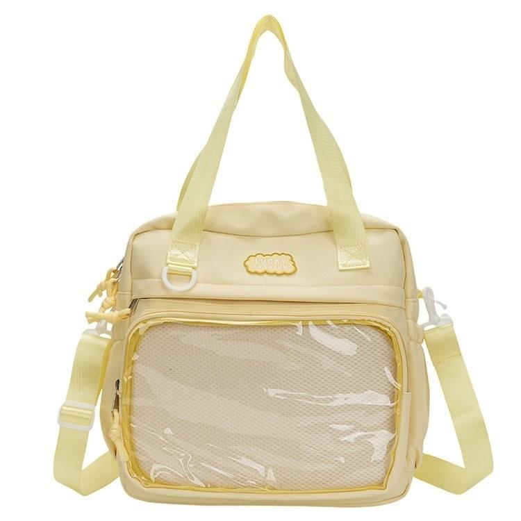 Stylish Casual Crossbody Tote Bag For Students With Multiple Color Options And Fashionable Look