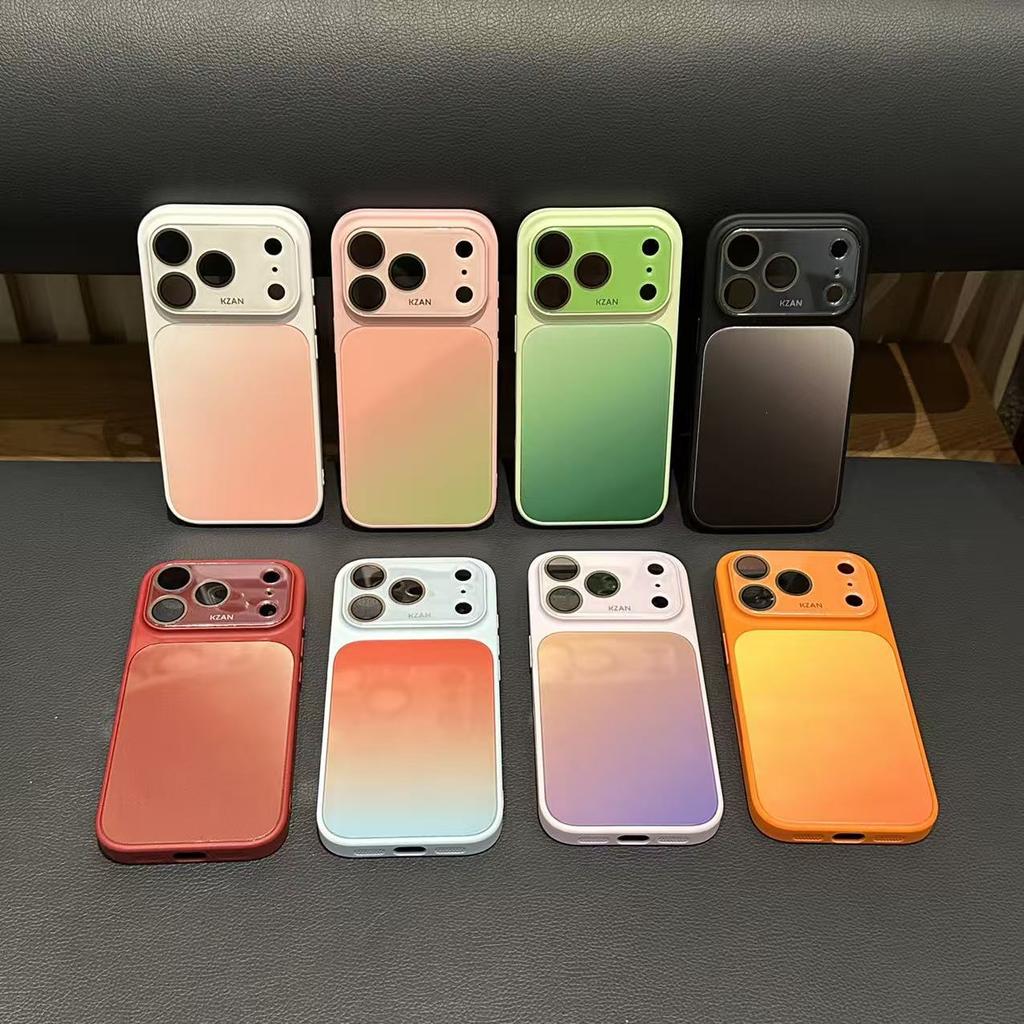 Corning seconds become larger Windows applicable Apple 17promax gradual change mobile phone case iPhone16 all-inclusive anti-drop hard case