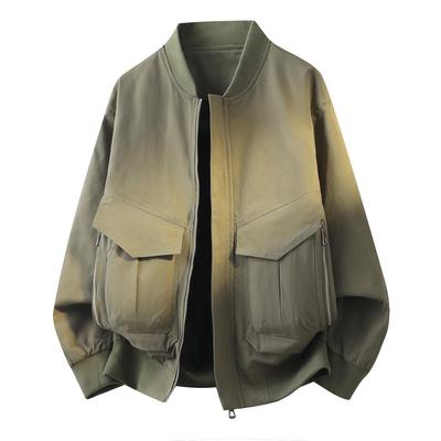 High-Quality Men's Baseball Collar Workwear Jacket