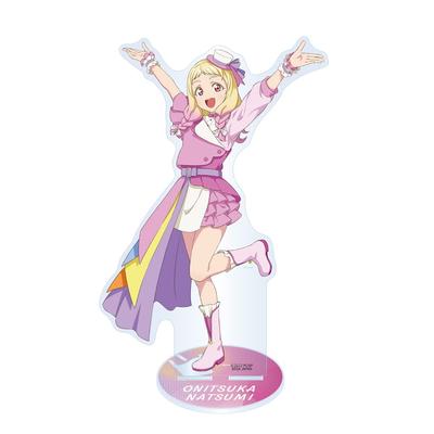 SEGA Amo Natsumi Onizuka Suporte de acrílico GRANDE 23cm Live! Super estrela!! Aproximadamente.