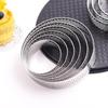 Stainless Steel Perforated Tart & Mousse Ring - Round Baking Mold & Cookie Cutter, Multi-Size