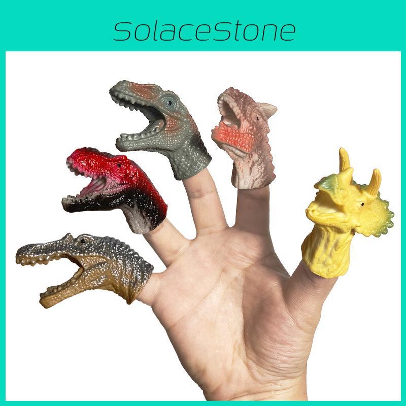 Dinosaur Finger Puppet Toy Set For Kids Fun And Educational Learning Tools For Children