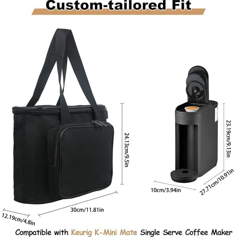 Waterproof and Shockproof Portable Cover for Single Serve Coffee Machines Featuring Thick Cushioning and Sturdy Structure.