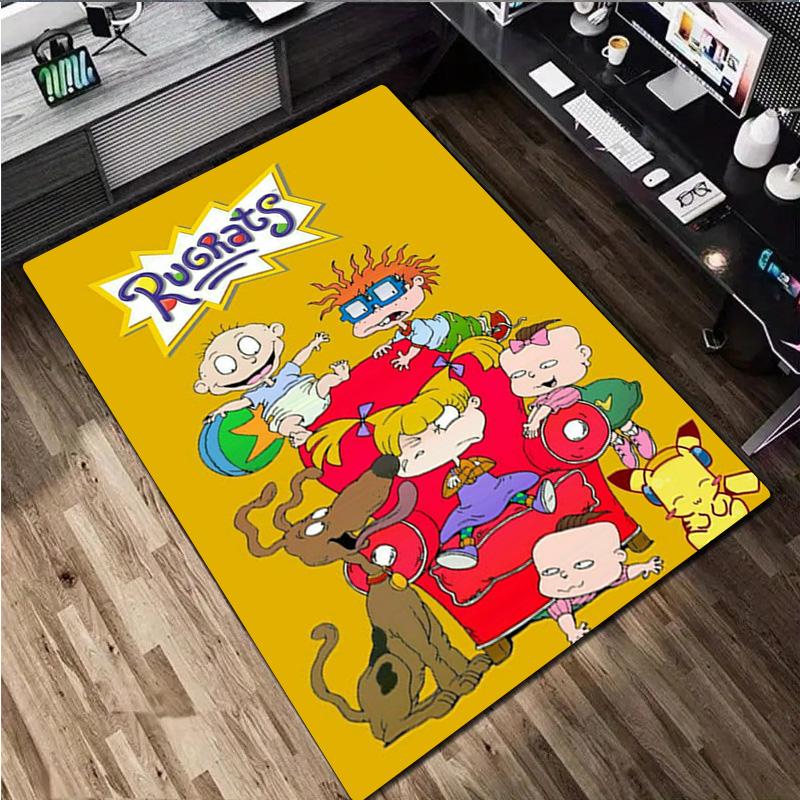 Monster Friends Carpet Office Decorative Carpet For Living Room Bedroom Door Mat Floor Rug Computer Chair Area Rug Perfect Holiday Gift