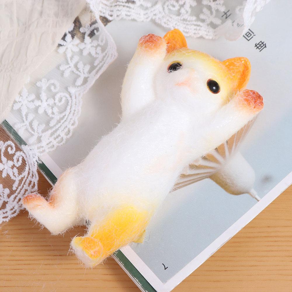 Animal Cat Doll Squeeze Toy Slow Rebound Cat Fidget Toy Simulation Cat Squeeze Toys  Sensory Toys