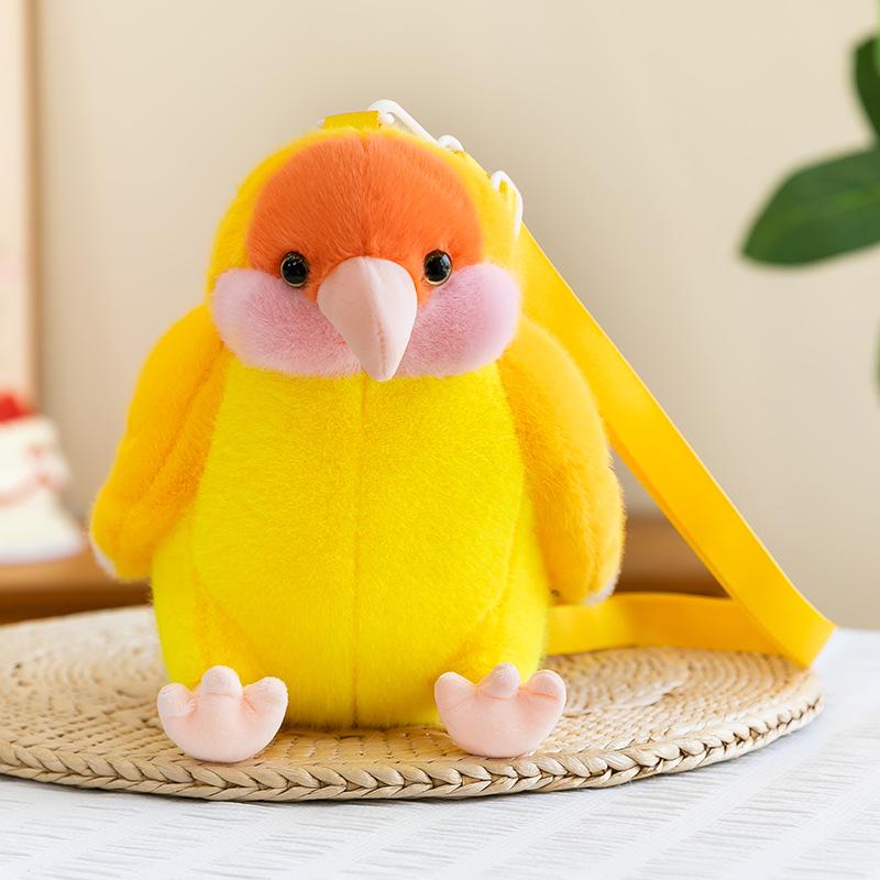 Parrot Plush Crossbody Bag: Cute & Versatile Bird Backpack
