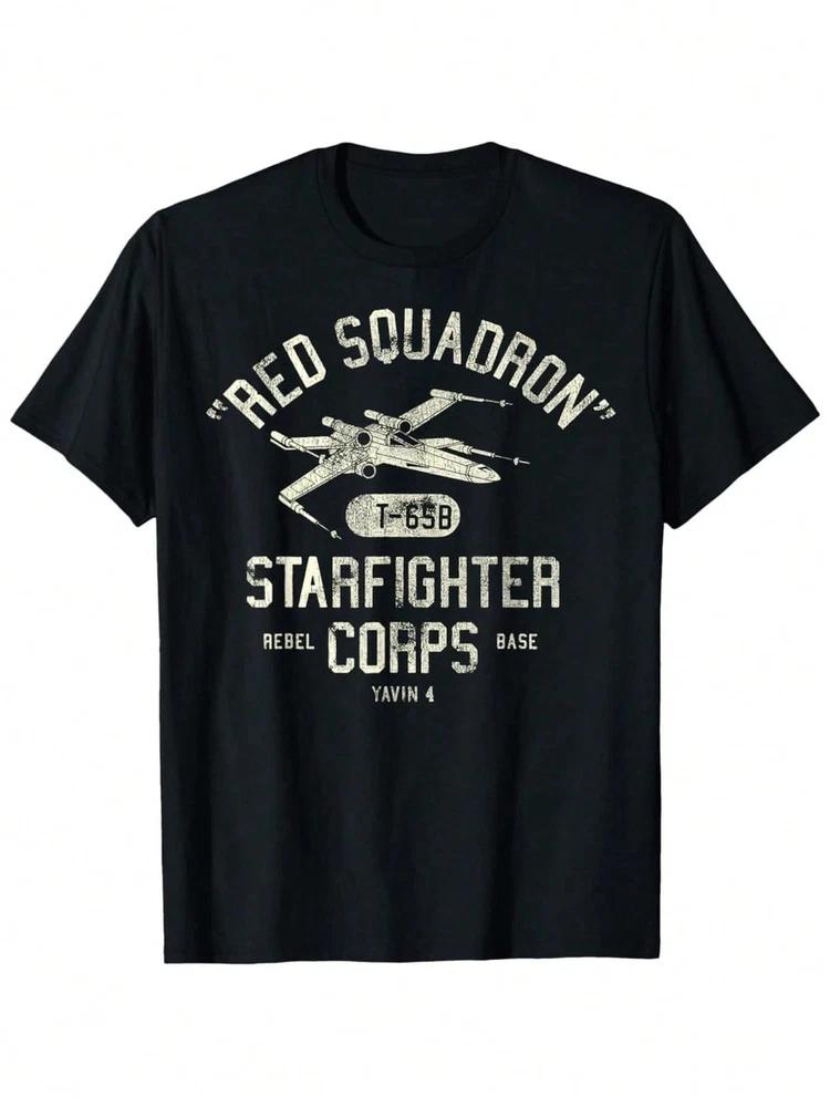 Tshirt Happy Star Wars Red Squadron Distressed Unisex Unisex Unisex S
