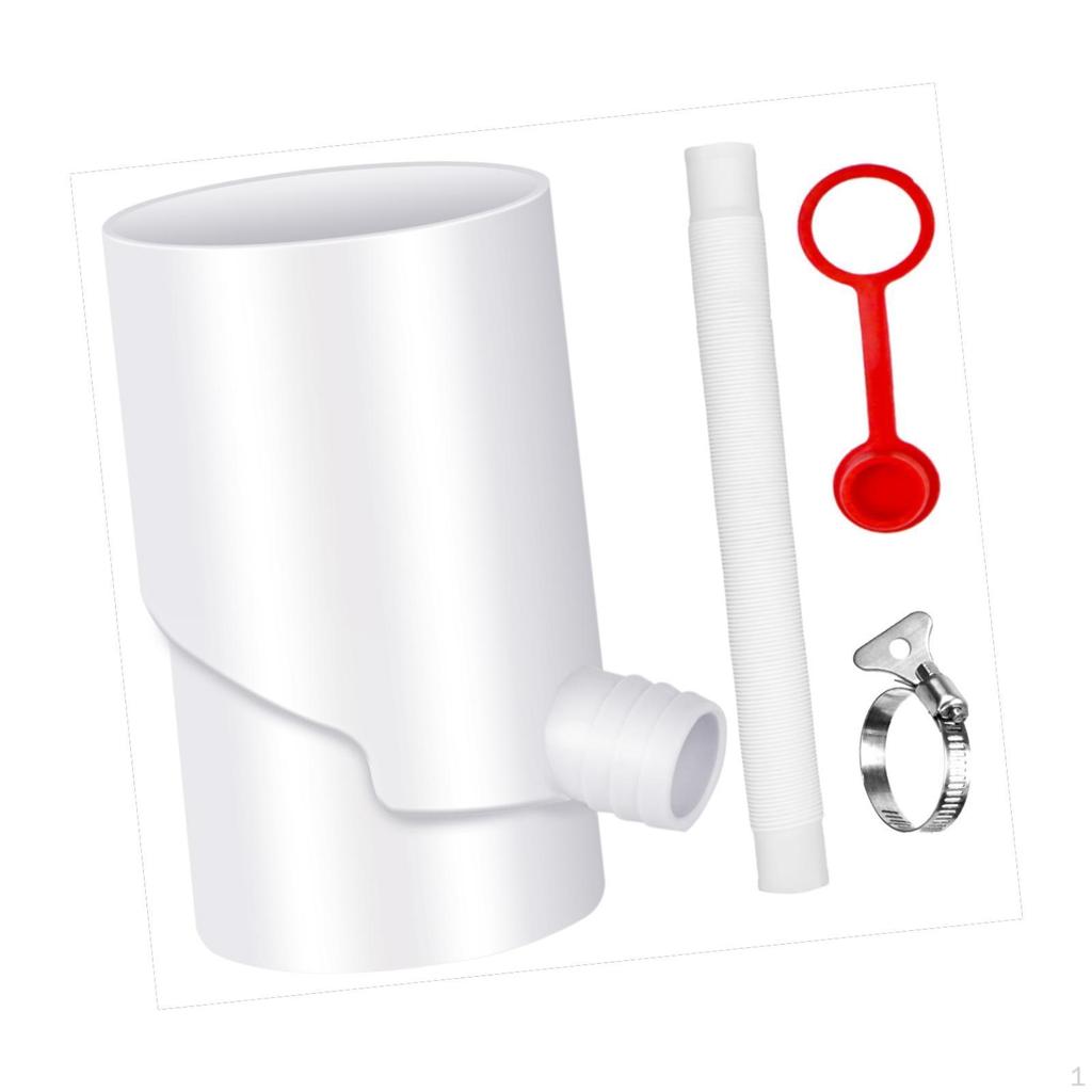 Fallrohrumlenker Regenwasser-Sammelsystem für runde Fallrohre Regentropfen Regenwasser