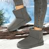 Fashion Women Snow Boots Classic Comfortable Women Ankle Boots Winter Faux Fur Thickened Fluff Women Shoes Outdoor Lightweight Boots