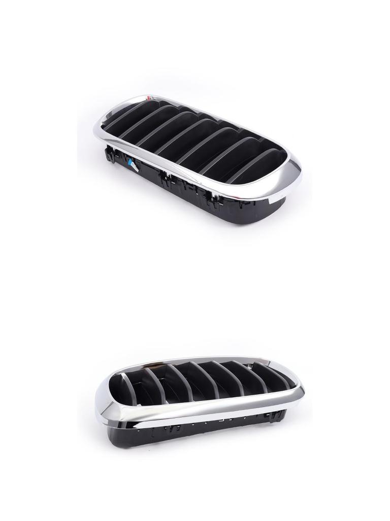 Griglia per BMW - Esterno Semi-Galvanizzato, Interno Nero (Parte 51137294485)