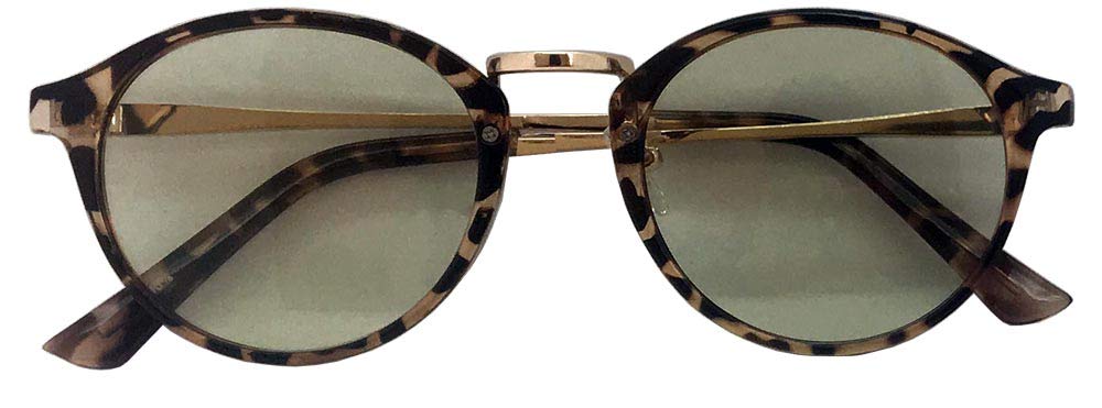 Az Óculos de Leitura Elegantes Corte de Luz Fabricante Sabae Lente de Alto Desempenho Óculos de Leitura Marrom Demi Lente Verde [Etiqueta FaceTrick] UV/Near