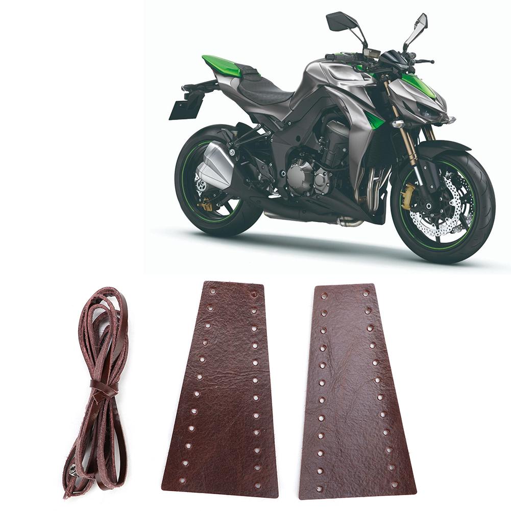 2pcs Motorcycle Lever Brake Cover Microfiber Leather 15-18MMCelsius0.59-0.71in