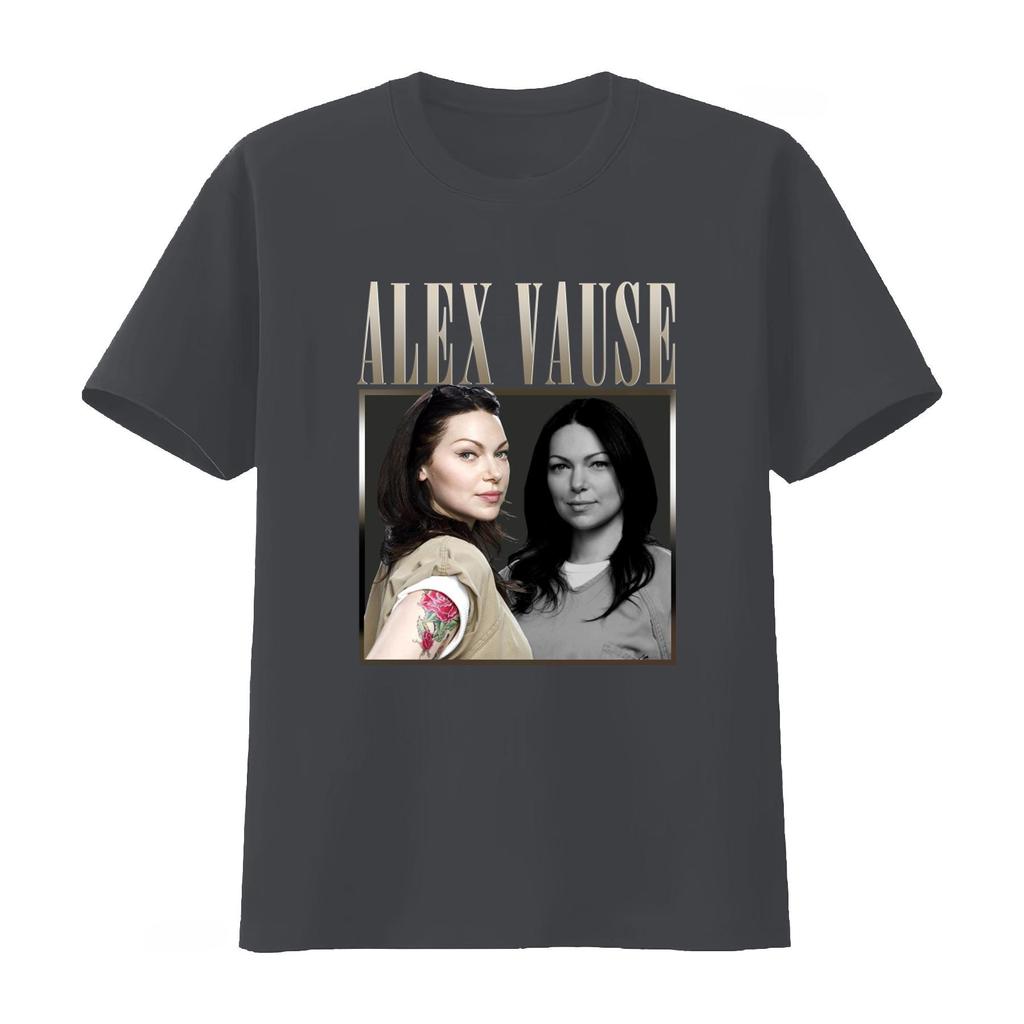 Alex Vause T Shirt s Style with Laura Prepon Design Retro Fashion for Unisexs Women Streetwear Comfortable  Summer T Shirt