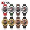 Orphanes Men'S Watch Teen Student Watch Waterproof Luminous Belt Calendar Watch