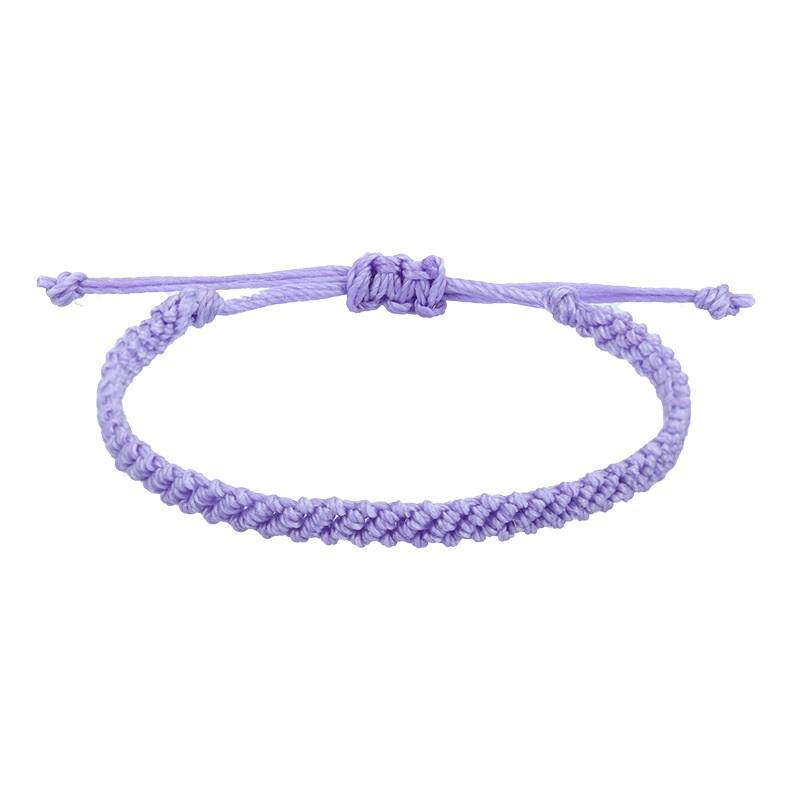 Handmade Wax String Bracelet Waterproof Thread Braided Bangles Women Men Bohemian Twist Bracelets Friendship Wristband