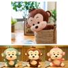 Adorable Monkey Stuff Toy Plush Doll For Girls With Soft And Cuddly Texture