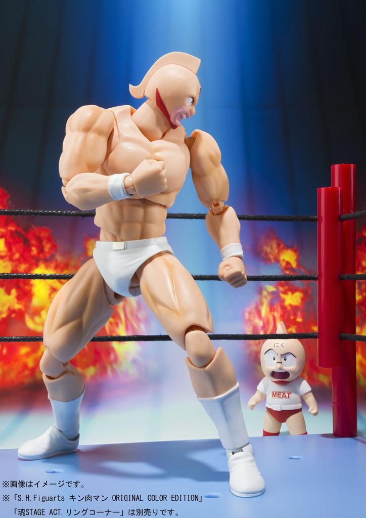 TAMASHII NATIONS Kinnikuman Buffaloman milion síly 170mm malovaná pohyblivá figurka SHFiguarts (10. verze) Cca. ABS a PVC