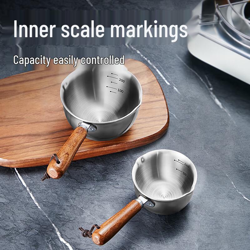 COOKER KING 250mL 304 Stainless Steel Mini Pouring Pot