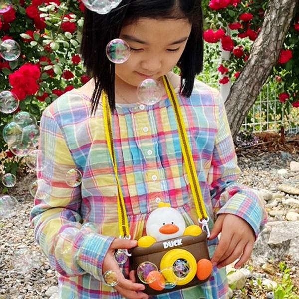 Tierkamera-Luftblasenpistole, automatische Blasen, Ente, 1 Stück, koreanisches beliebtes Spielzeug