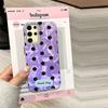 Colorful Classic Black Dots Phone Case for Samsung Galaxy S25 S24 S23 S22 S21 FE Plus Ultra S25+ S24+ Shell Silicone Back Cover