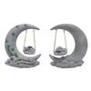Pet Memorial Statue Dogs Cats TombstonesFigurine Resins Sculpture Garden Decors