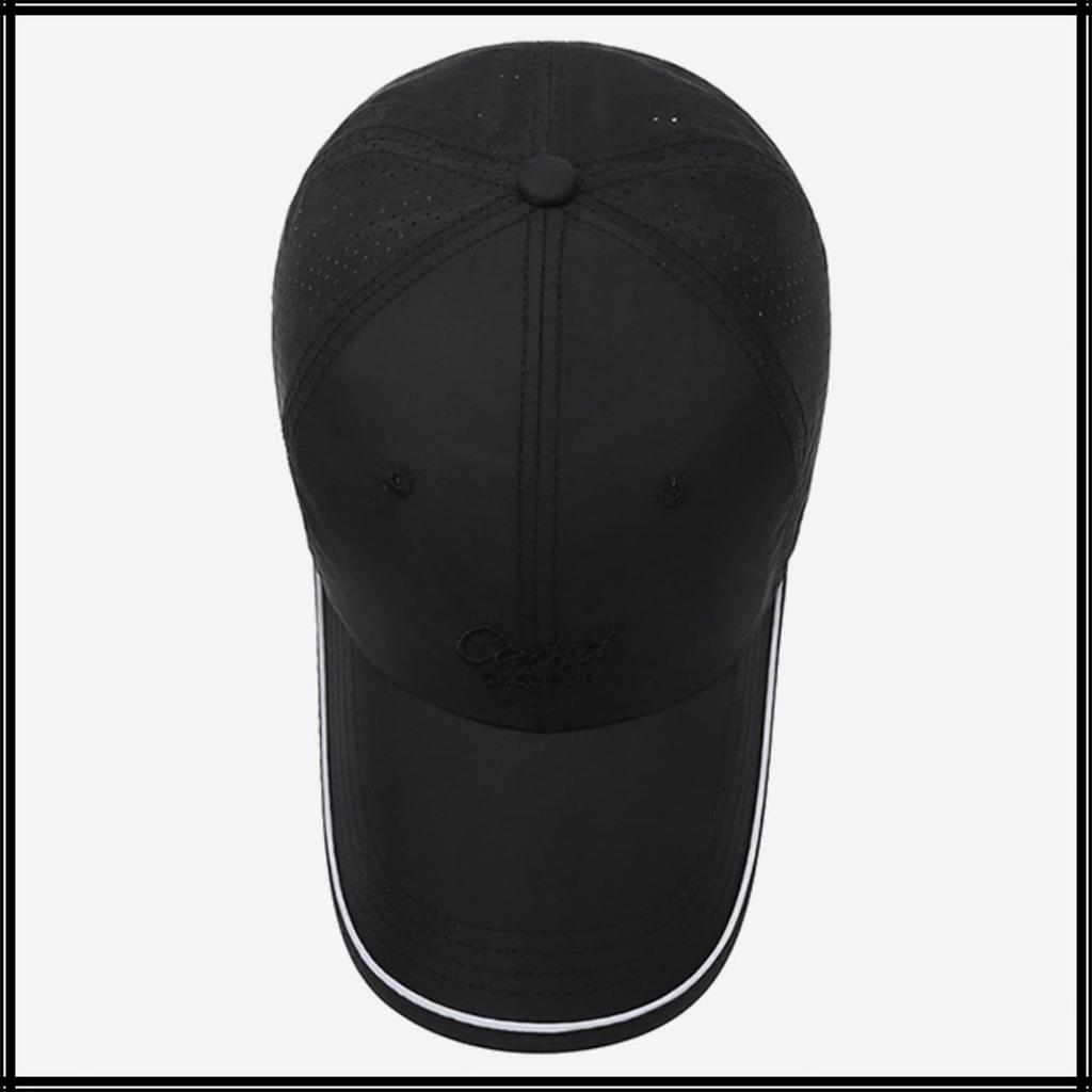 sun CZA096 [White Fang] Cap, hat, sports, protection, running, simple, casual, men's, women's, (dark gray)