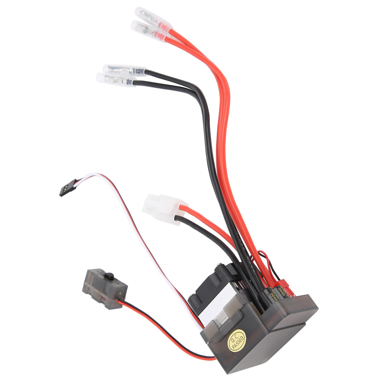 

7.216V 320A Високовольтний Двосторонній Щітковий ESC для RC Автомобіля Моделі Корабля RC Аксесуар