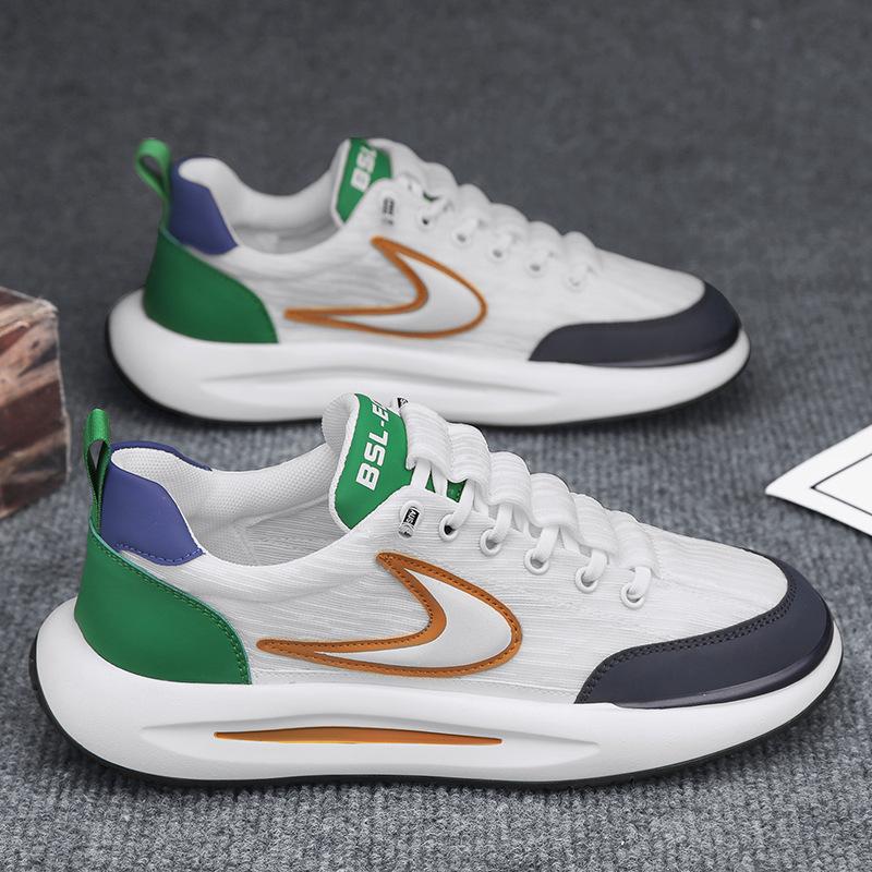 Men's Shoes 2025 Trend New Breathable Fashionable Versatile Casual Sports Board Shoes Summer Niche Design Dad Shoes