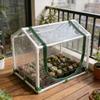 Small Plant Shelter 78X40X50cm Visible substance Structure For Winter Maintenance And Dampness Control
