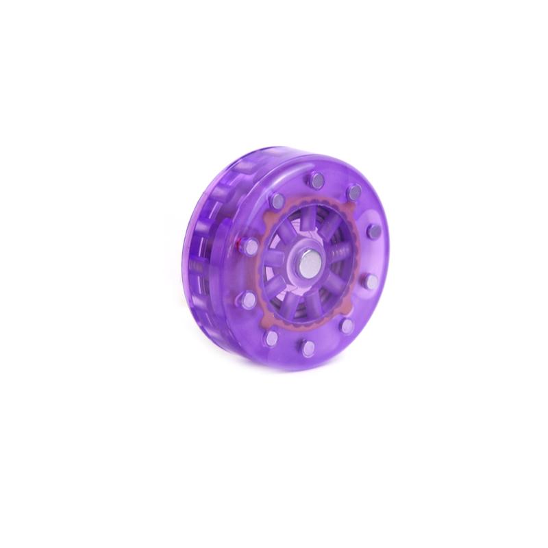PMMA Ratchet Coin Mechanical Magnetic Push Card Fun EDC Toy Stress-Relief Ratchet Coin ADHD Focus Toy Office Desk Toys Gifts