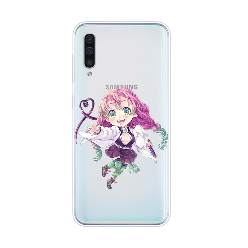 

Крутой Kimetsu No Yaiba Чехол для телефона Samsung Galaxy A90 A80 A70 A60 A50 A40 A30 A20S A20E A10 A10E A10S S8 S7 S6 Edge Samsung S6 Edge