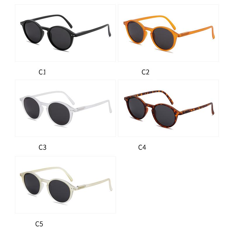 Women Round Nearsighted Sunglasses With Diopters Uv400 Anti-Glare Prescription Sun Glasses For Women 0 -0.5 -0.75 To -4.0