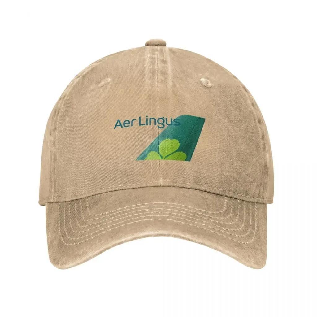 Aer Lingus Logo Classic T-Shirt Baseball Cap Golf Hat Gentleman Hat Big Size Hat Military Cap Man Hats For Women Men's