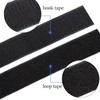 1pair 3.93x39.37inch  Strong Self Adhesive Fastener Hook and Loop Strips with Glue Double-Side Mounting Tapes DIY Craft
