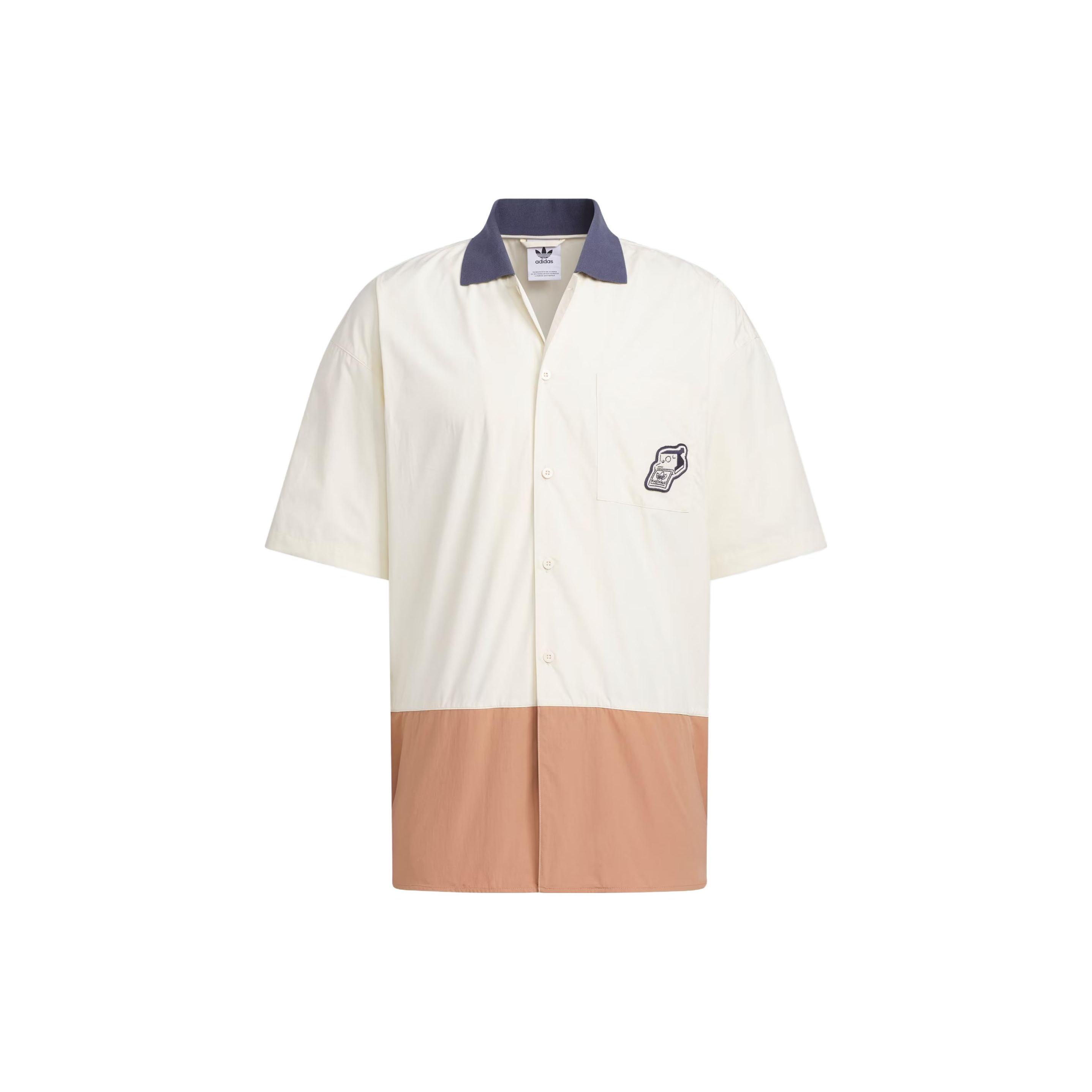 adidas Originals x Yu Nagaba V-Day Shirts  White Orange  Men s IS0634 L